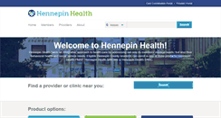 Desktop Screenshot of hennepinhealth.org